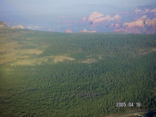 Oak Creek Canyon region -- aerial