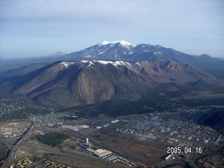 Humphries Peak -- aerial