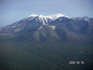 Humphries Peak -- aerial