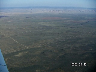 Painted Desert -- aerial