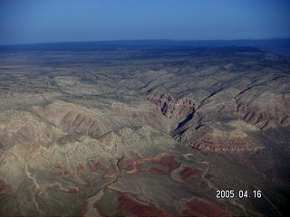 Painted Desert -- aerial