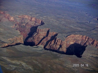 Painted Desert -- aerial