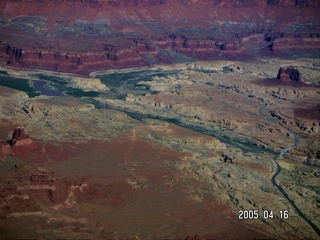 Lake Powell -- aerial -- Hite Airport