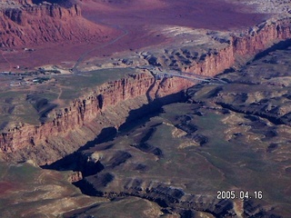 Marble Canyon bridge -- aerial