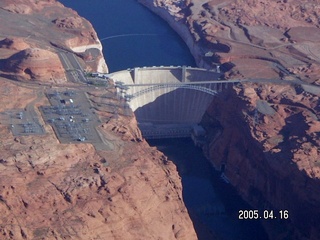 Glen Canyon Dam -- aerial