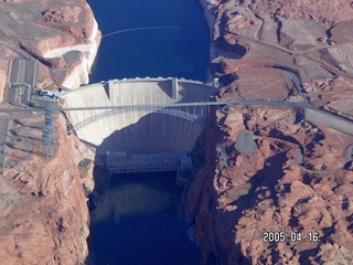 Glen Canyon Dam -- aerial