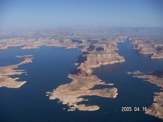 Lake Powell -- aerial