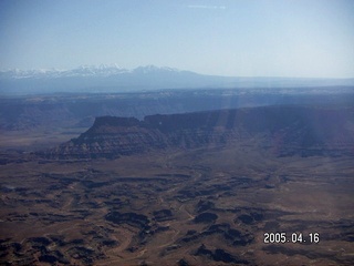 Colorado River canyon -- aerial