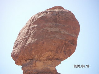 Arches National Park -- close-up of Balanced Rock