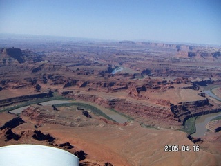 Colorado River near Moab -- aerial