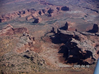 Moab region -- aerial