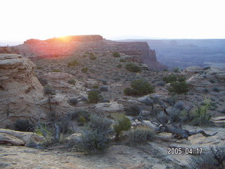 Canyonlands National Park -- Lathrop Trail -- sunrise