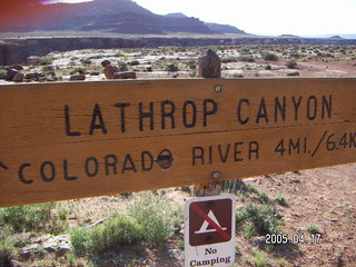 Canyonlands National Park -- Lathrop Trail