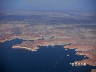 Lake Powell region -- aerial