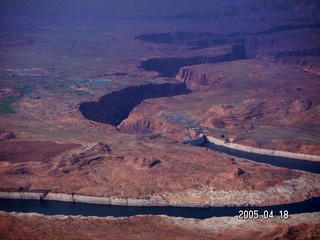 Lake Powell region -- aerial