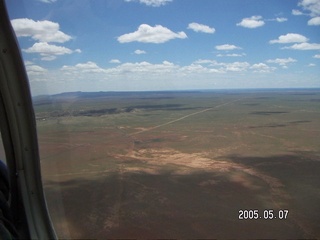 1 5f7. aerial -- meteor crater