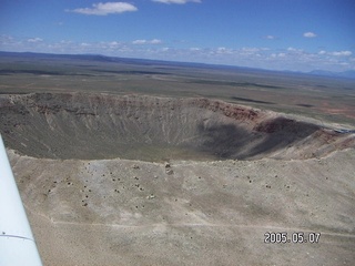 10 5f7. aerial -- meteor crater