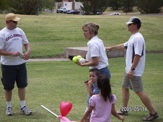 Stephanie throwing