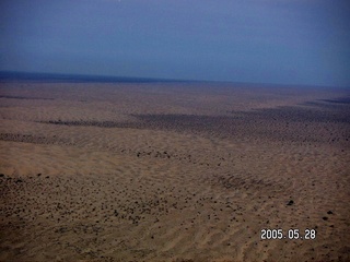 aerial -- sand dunes near Yuma