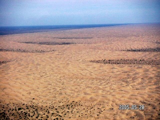 aerial -- sand dunes near Yuma