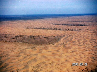 aerial -- sand dunes near Yuma