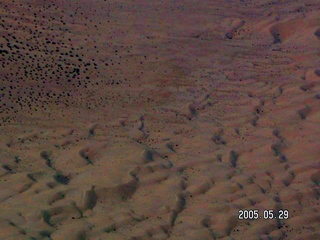 aerial -- sand dunes near Yuma