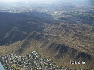 aerial -- sand dunes near Yuma