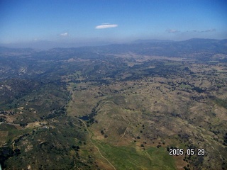 aerial -- Julian, California