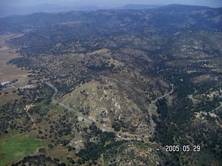 aerial -- Julian, California