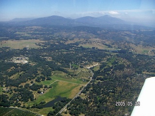 aerial -- Julian, California