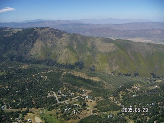 aerial -- Julian, California