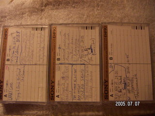 Quad, tape-deck rack, and woofer