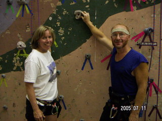 Phoenix Rock Gym -- Beth Ballmand and Adam