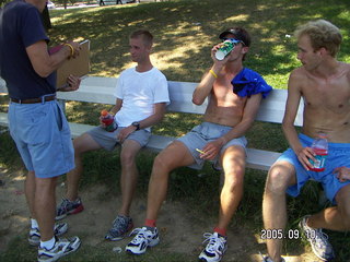 233 5ka. CHS XC 2005 -- Chad Young, Adam Alper, Scott