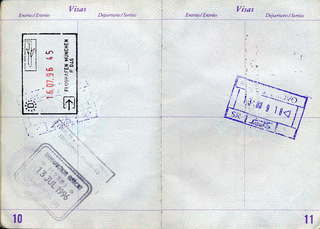 oldpassport 10-11 visas