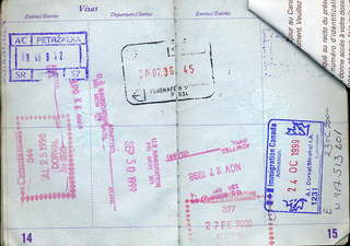 oldpassport 14-15 visas