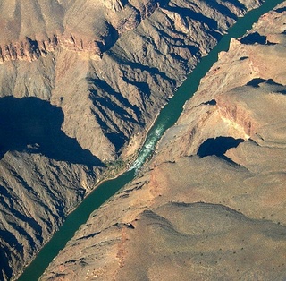 304 5l2. Grand Canyon aerial -- Colorado River