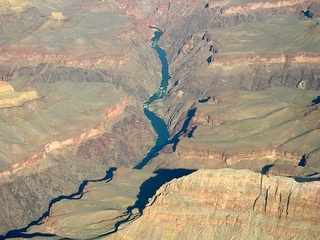 305 5l2. Grand Canyon aerial -- Colorado River