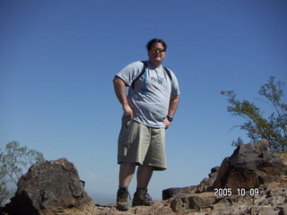 Sean Dogar at Lookout Mountain viewpoint