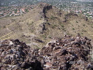 View down from Lookout Mountain