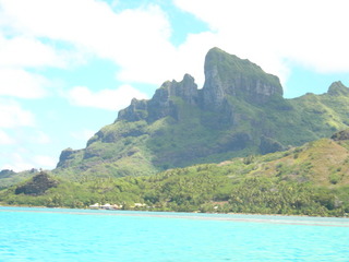 Tim and Dana Higel in Bora Bora