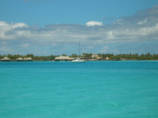 Tim and Dana Higel in Bora Bora