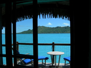 Tim and Dana Higel in Bora Bora