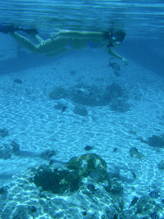 Tim and Dana Higel in Bora Bora