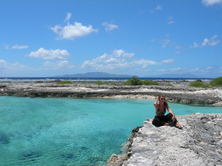 Tim and Dana Higel in Bora Bora