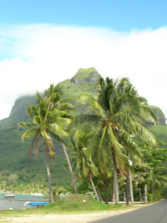 Tim and Dana Higel in Bora Bora