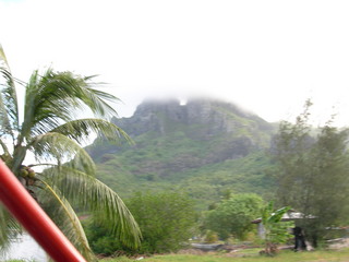 Tim and Dana Higel in Bora Bora