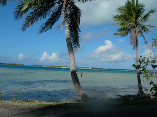 Tim and Dana Higel in Bora Bora