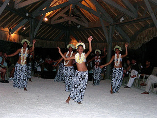 Tim and Dana Higel in Bora Bora