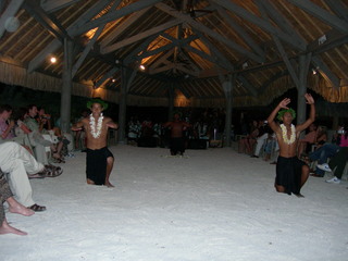 Tim and Dana Higel in Bora Bora